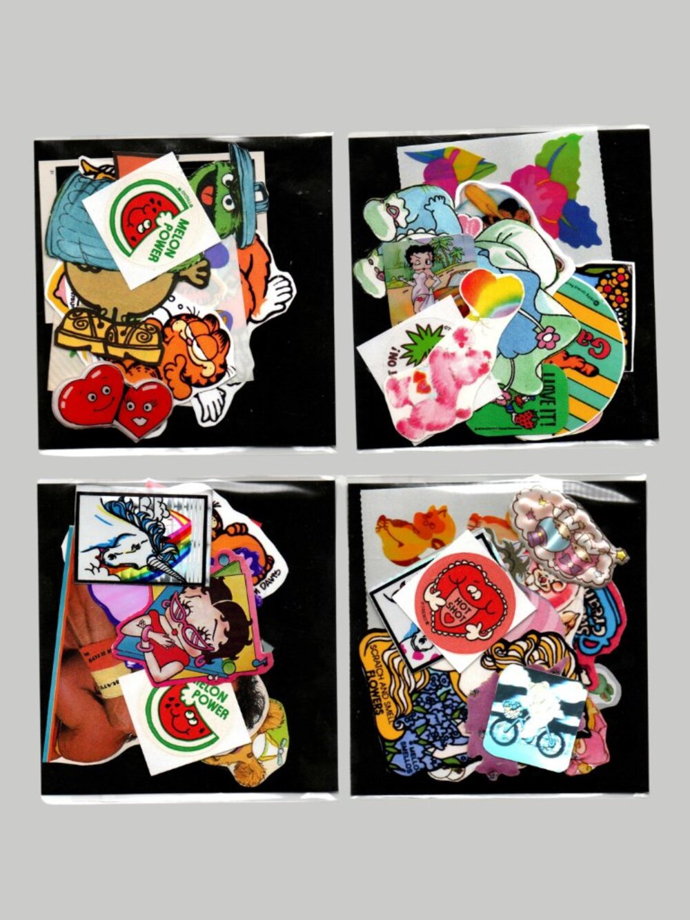 Mystery Sticker Pack 10 Mixed Random Stickers Authentic Vintage & Reproduction